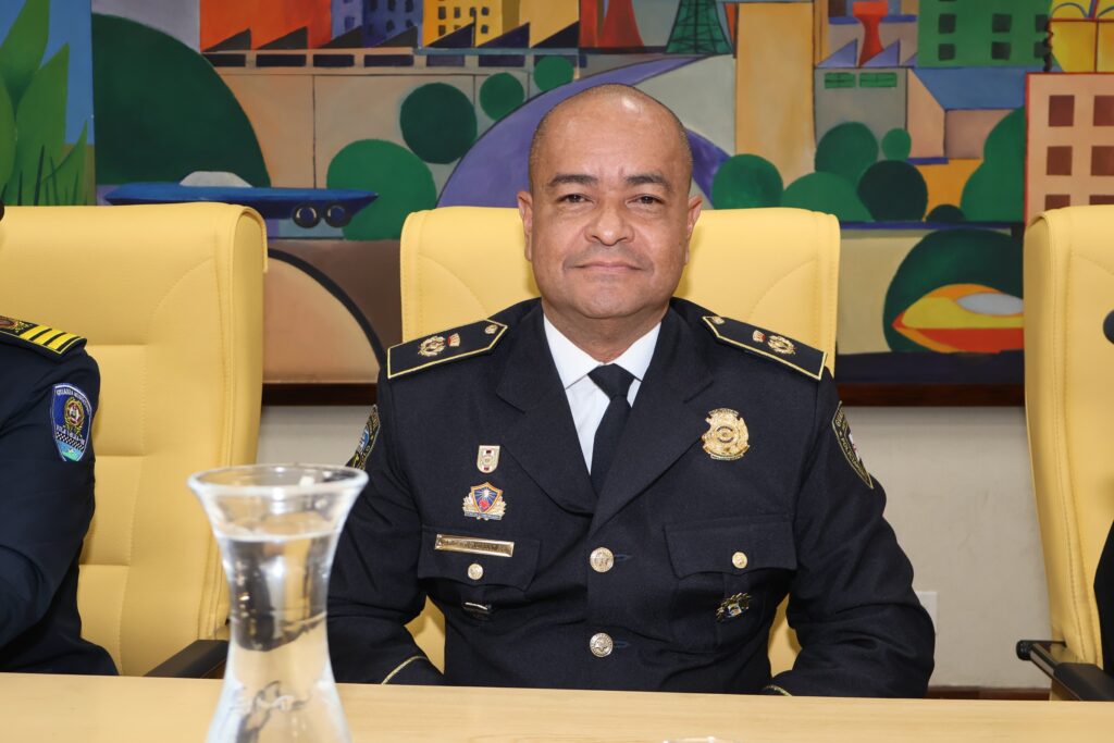 Inspetor superintendente Jairo Chabaribery Filho, comandante-geral da GCM de São Paulo