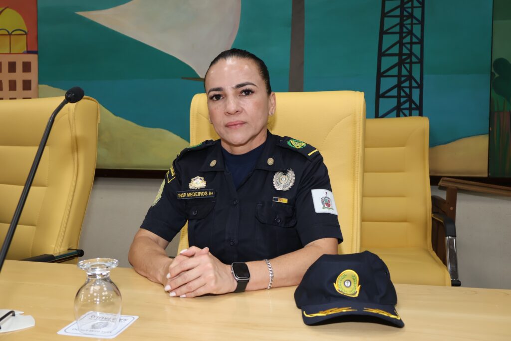 Inspetora Selene Medeiros da Rocha, da Guarda Civil Municipal de São Bernardo do Campo